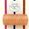 Linhasita 1 mm 216 celá cívka (meruňková)