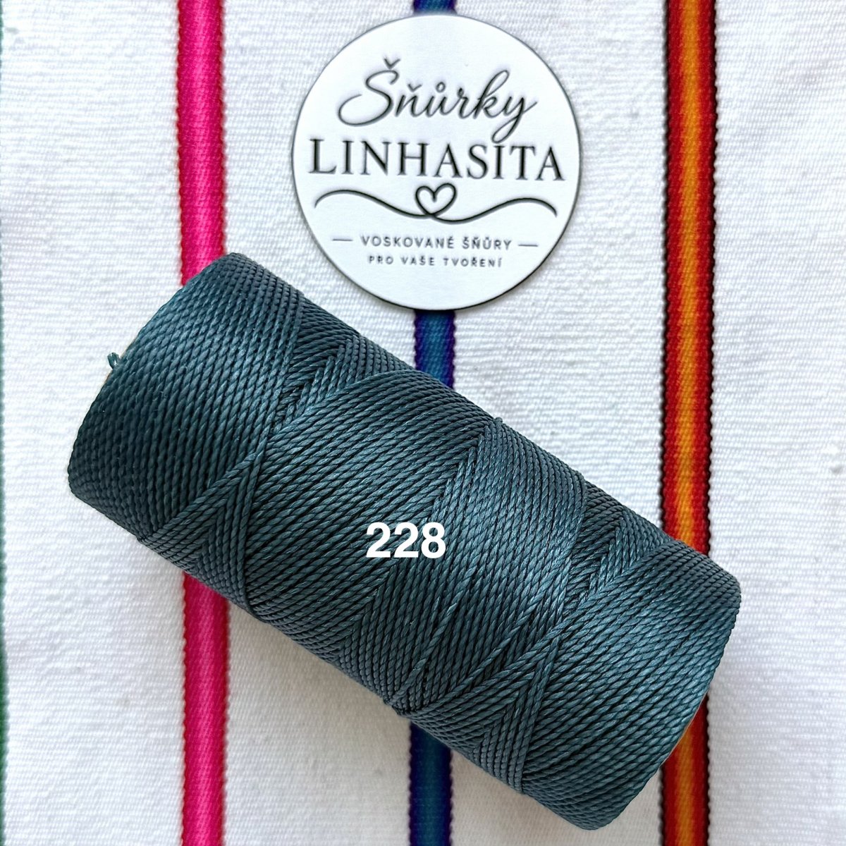 Linhasita 1 mm 228 celá cívka (petrolejová)