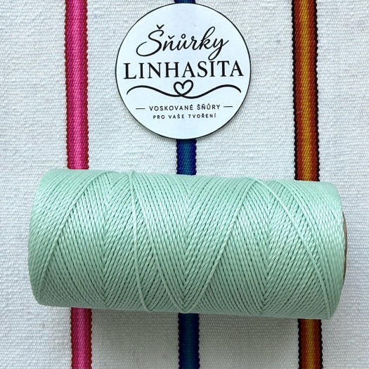 Linhasita 1 mm 230 5 m (pastelově zelená)