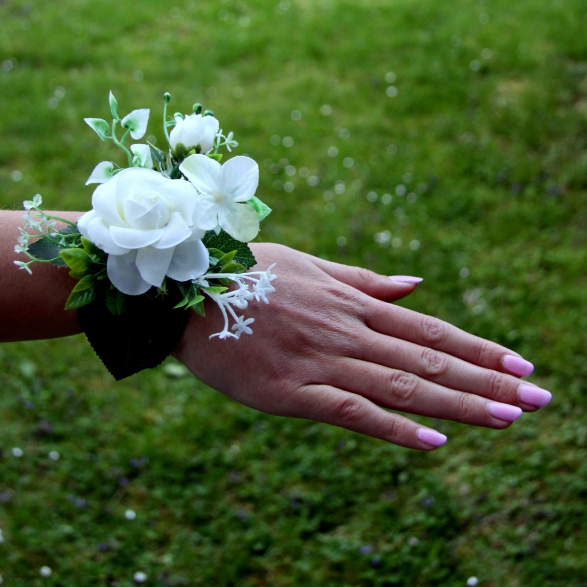 Greenery_květinový náramek