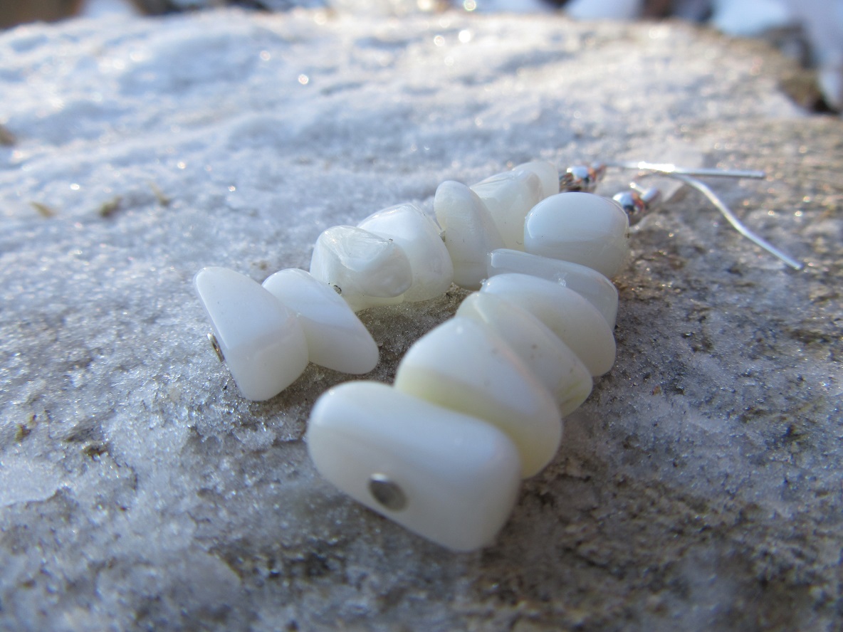 Náušnice z perleti