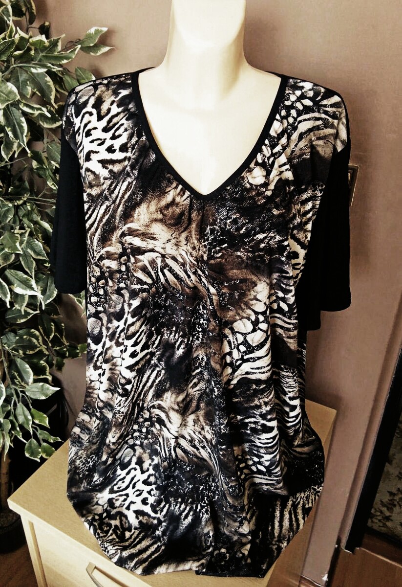 MAXI TRIKO SE ZVÍŘECÍM VZOREM