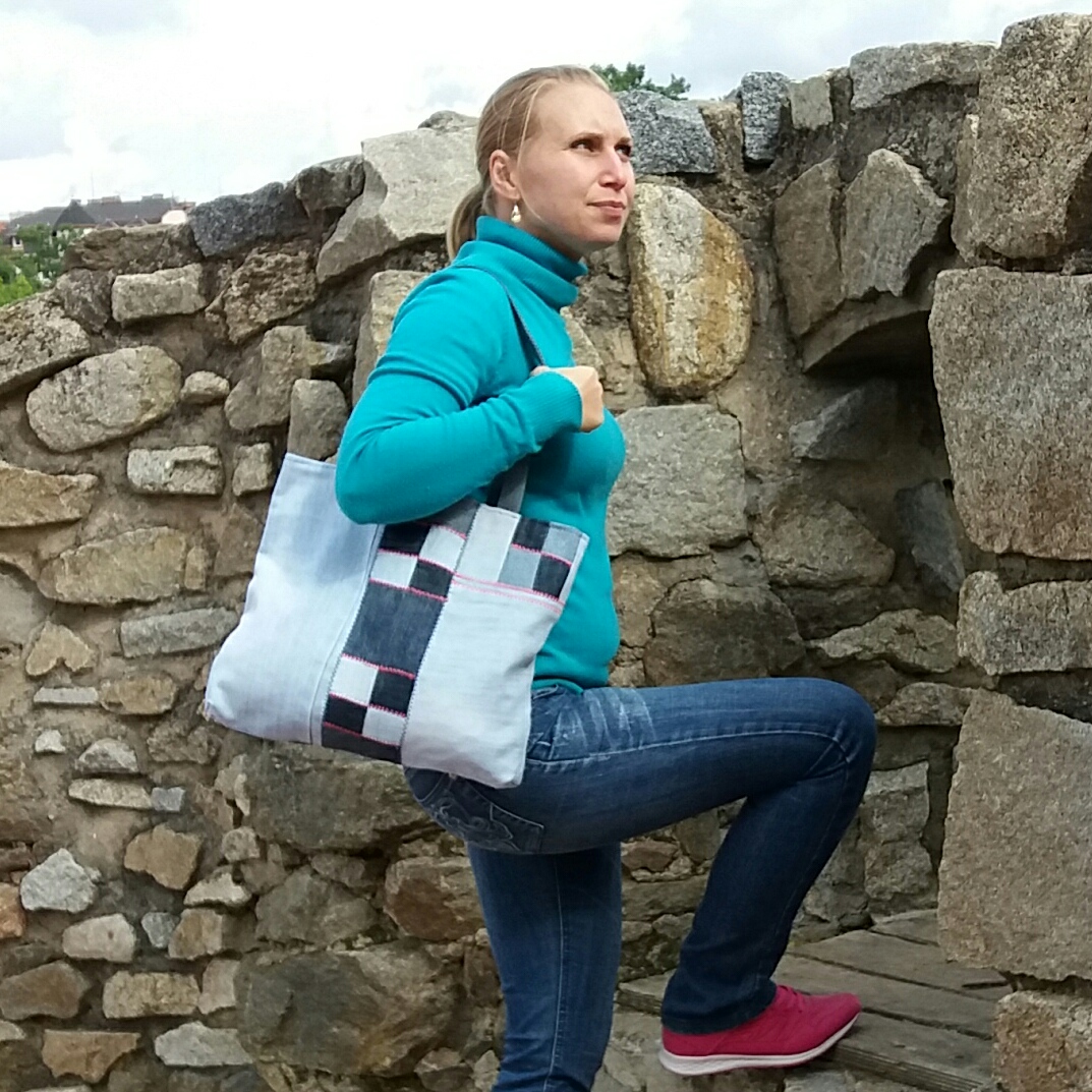 Džínová oboustranná I.