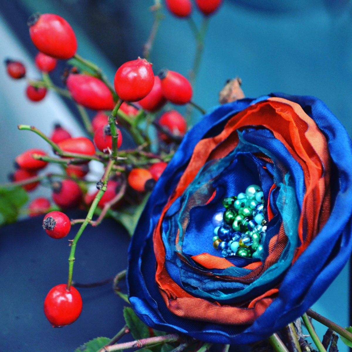 Brož i květ do vlasů Podzimní snění