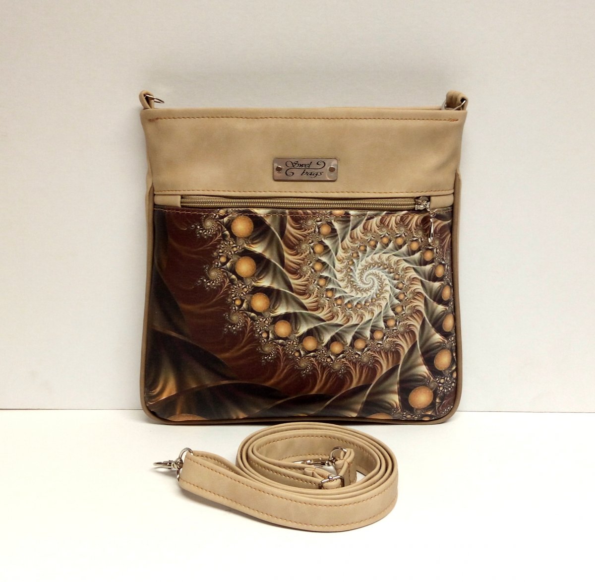 Mini Digital - Beige spiral 