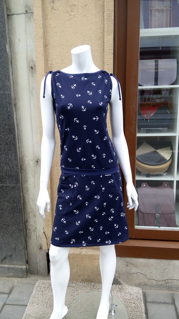 Šaty kotvičky s vázačkou vel. S/M