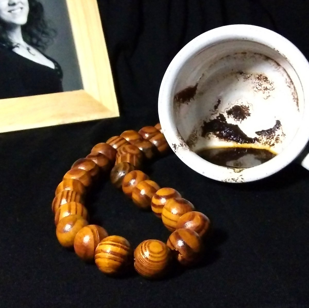 Dřevěné korále – třešeň