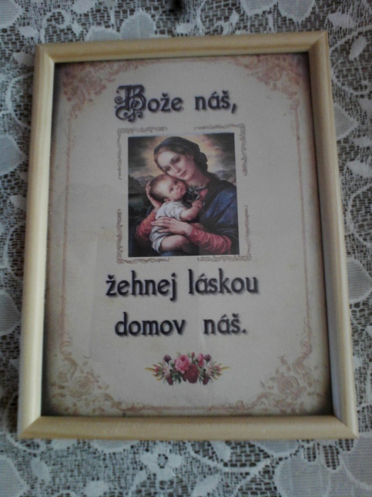 Domácí požehnání andílek