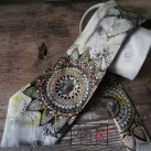 Hedvábná KRAVATA, "mANDAlková"