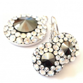 Sada hematit-měsíční kámen