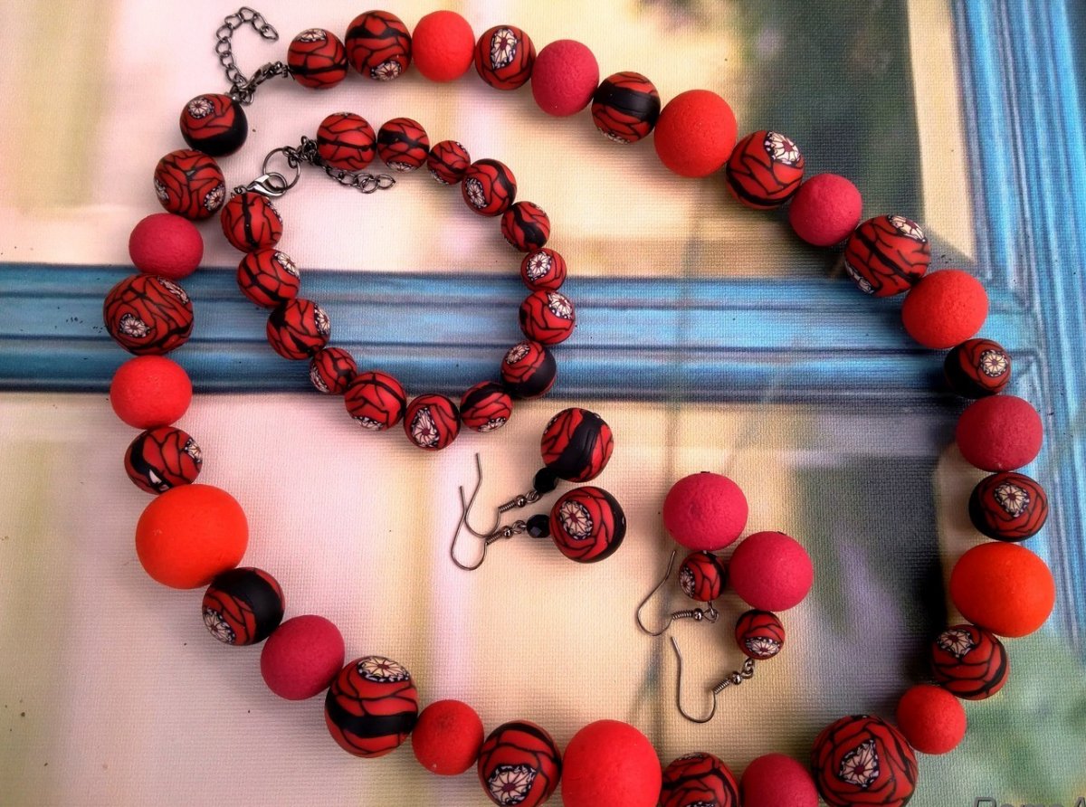 Fimo sada- vlčí máky