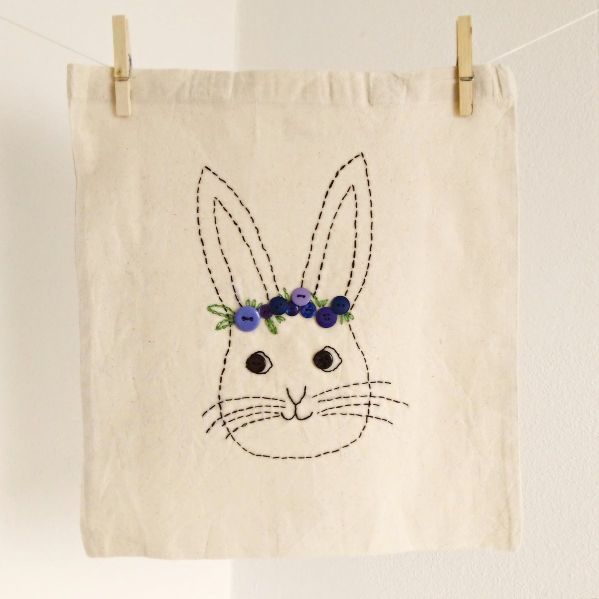 Králíček s věnečkém–taška