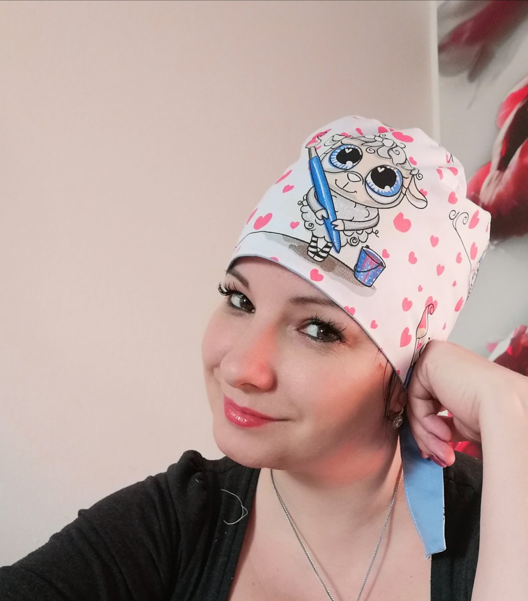 OPERAČNÍ CHIRURGICKÁ ČEPICE medvíd