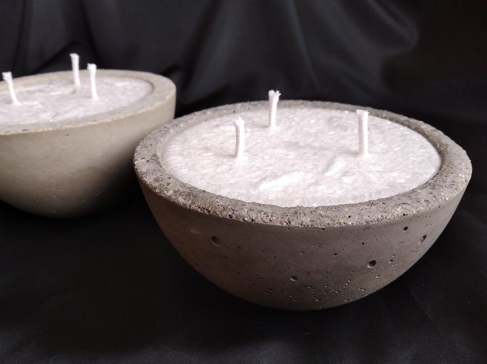 Miska tříknotová - tmavě šedá