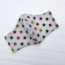 Hvězdná - dětská  tvarovaná s kapsičkou, dvouvrstvá