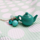 Pastelová kavárna – náhrdelník