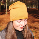 Homeless čepice TENA - hořčicová