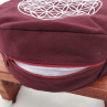 Pohankový meditační polštářek s výšivkou