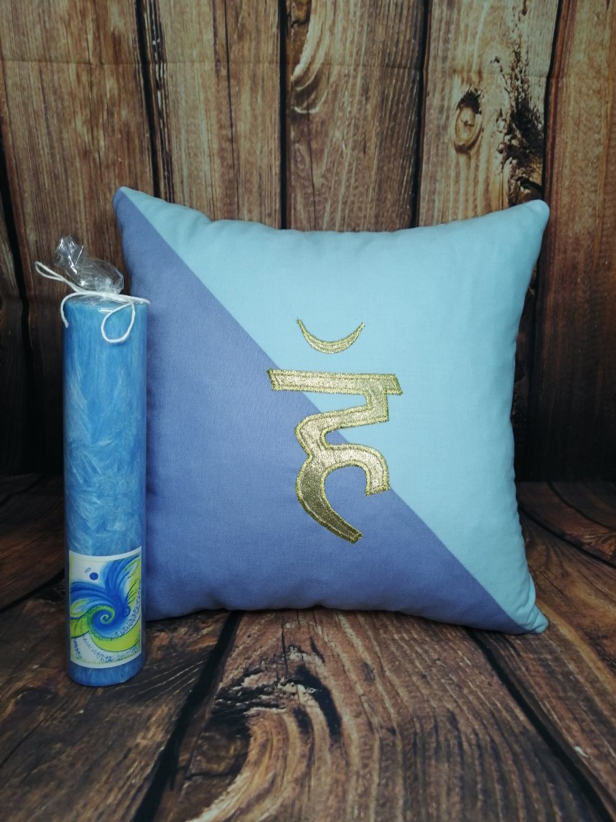 Polštářek Krční čakry