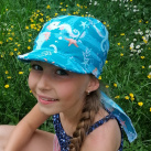 letní dětská pirátka s kšiltem mořská zvířátka