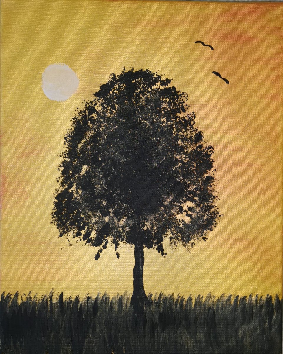 Zlatý energický obrázek, strom