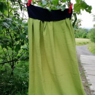 Dlouhá šitá sukně - skladem vel M