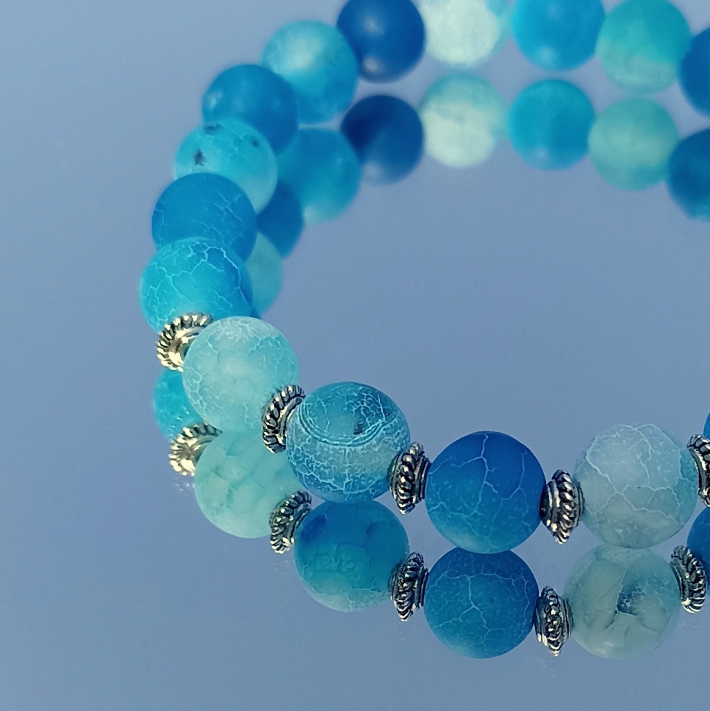 Náramek dračí achát