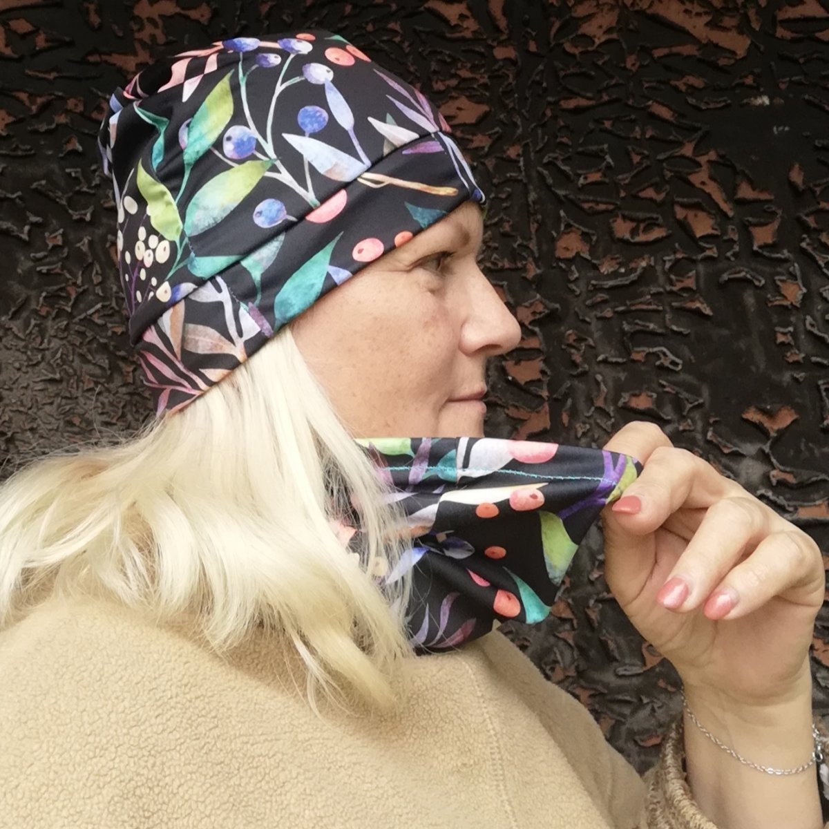 Nákrčník a čepice-funkční