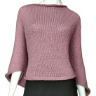 Svetr- barva starofialová, velikost UNI