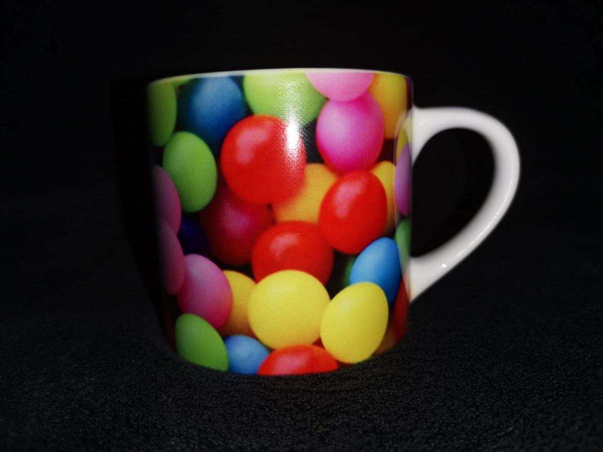 Keramický dětský hrneček, kuličky 1