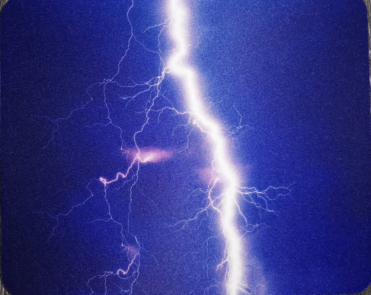 Podložka pod myš s potiskem, blesk