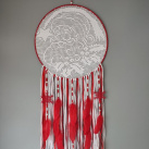 MAXI lapač snů Čekáme na Ježíška 45 x 145 cm