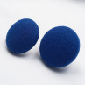 Královsky modré – buttonkové náušnice