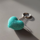 Přívěsek na klíče - srdíčko