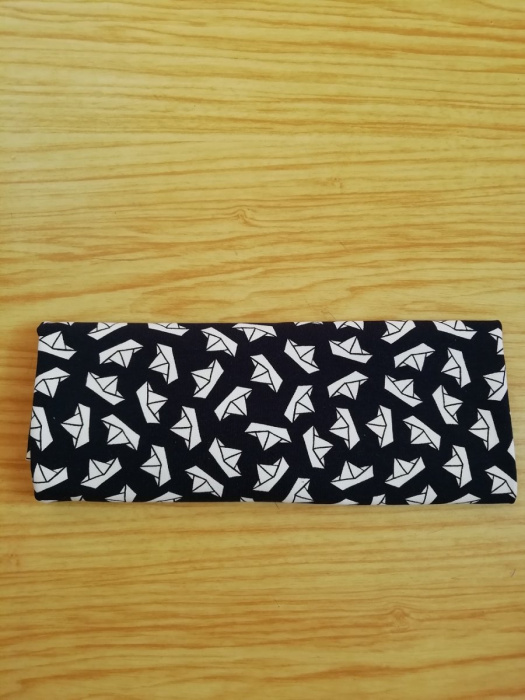 Šitá čelenka - origami (lodičky)