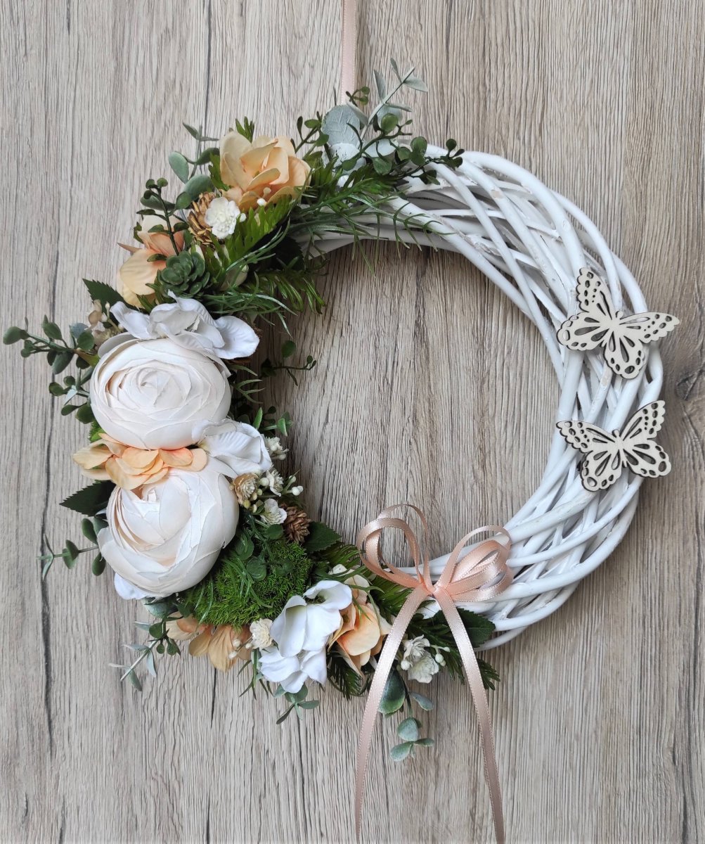 Věnec do světle bílomeruňkové