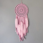 Lapač zlých snů Růžová holubice 20 x 60 cm