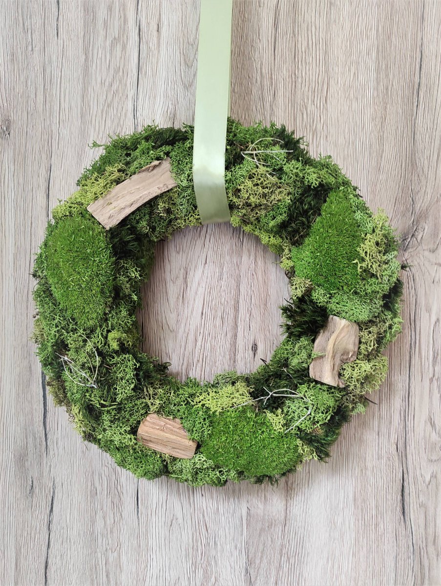 Přírodní mechový věnec