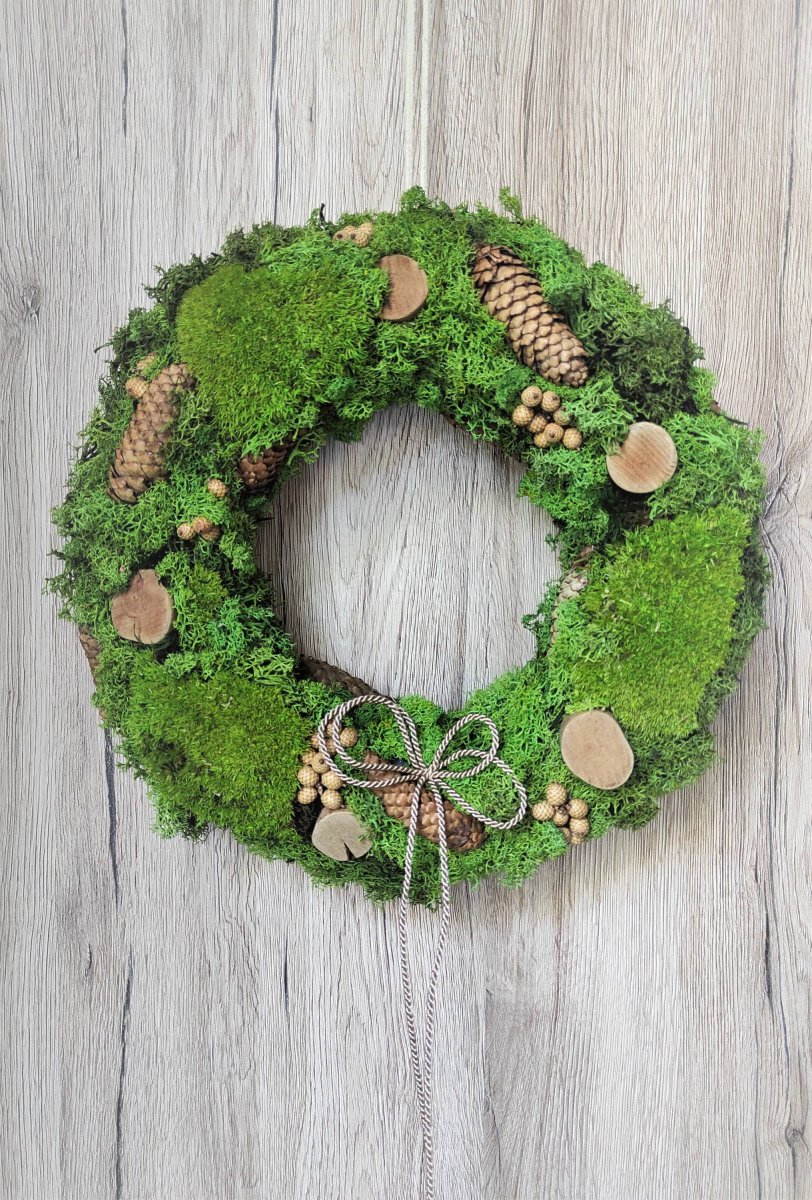 Přírodní mechový věnec