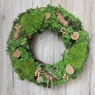 Přírodní mechový věnec