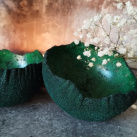 Beton-skořepina-struktura "List. zelená+mechová"