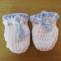 Háčkované rukavičky pro miminko 
