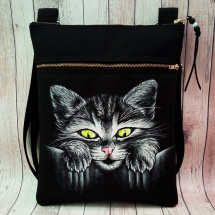 NA PŘÁNÍ- crossbody s kapsou-kocourek 