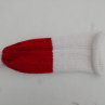 Pletená mega dlouhá čepice - mikulášská vánoční 