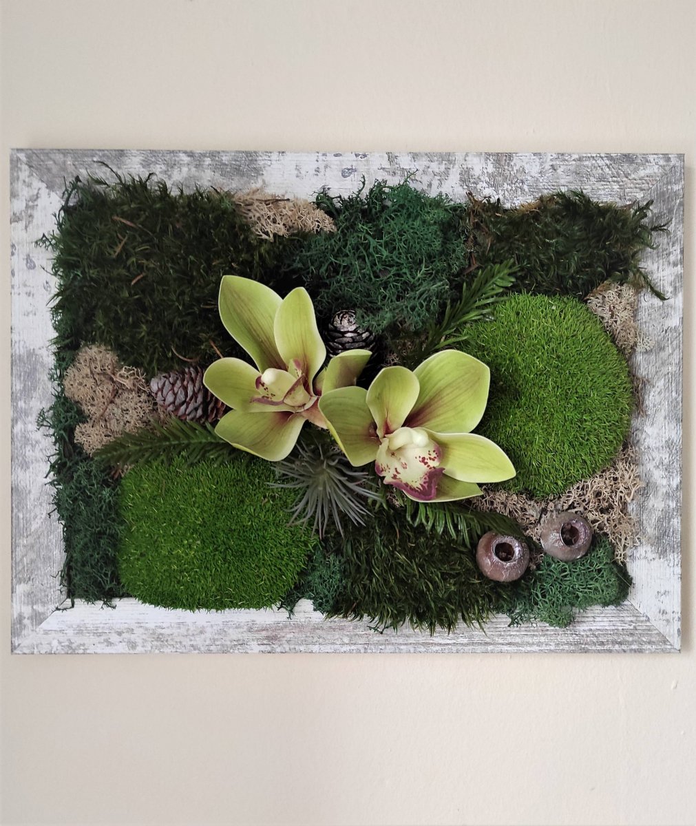 Mechový obrázek - Strom života  