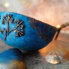 Miska 3 D otisk "Ftalocyanin+bronz"