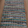 Tkaný koberec behúň 60x200 cm do zelena