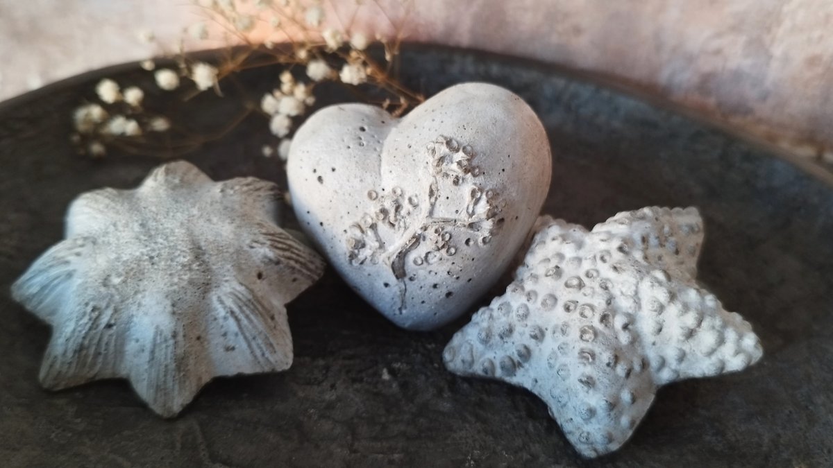 Betonové ozdoby "3D struktura+ natur"