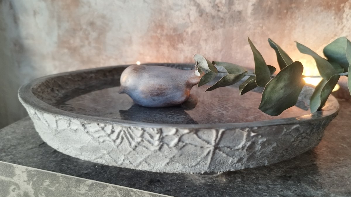 Bazén pro vrabčáky " Struktura krajka "