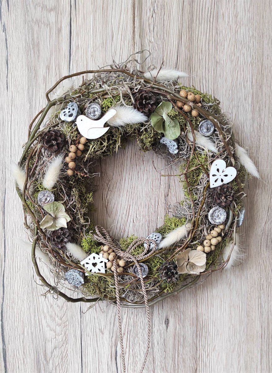 Jarní přírodní věnec 